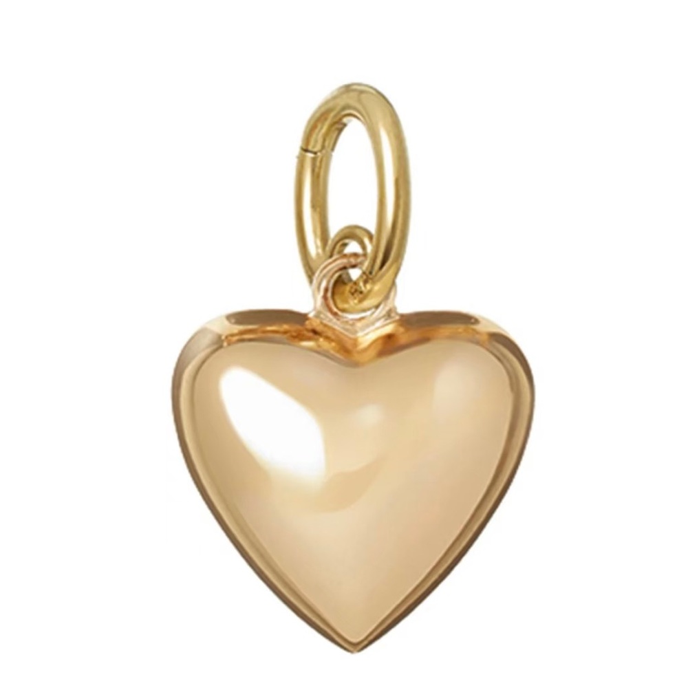 Roxanne Assoulin The Mini Puffy Heart Charms Gold